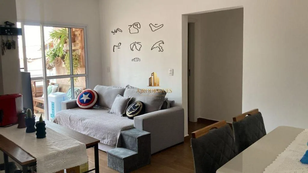 Apartamento para Venda em São Roque, Vila Santa Rosália, 2 dormitórios, 1 suíte, 2 banheiros, 2 vagas