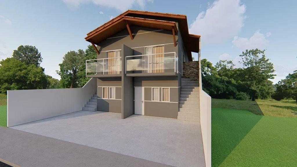 Casa para Venda em Mairinque, Renevile, 2 dormitórios, 1 suíte, 2 banheiros, 1 vaga