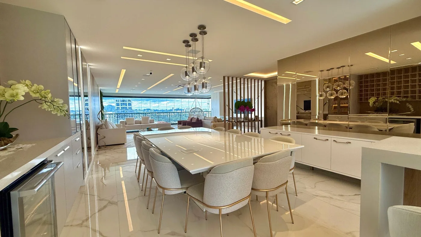 Apartamento Alto Padrão para Venda em Barueri, Dezoito do Forte Empresarial/Alphaville., 3 dormitórios, 3 suítes, 4 banheiros, 5 vagas